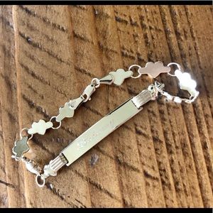 14k Heart Personalized “Brittany” Bracelet